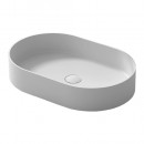 ARCISAN solid surface 580 x 380mm above counter basin - Matte White