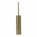 Arcisan Round Toilet Brush Holder - Brushed Brass PVD