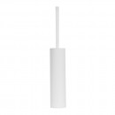 Arcisan Round Toilet Brush Holder - White