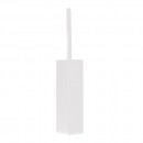 Arcisan Square Toilet Brush Holder - White