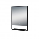 Arcisan mirror with frame and shelf
