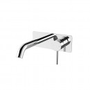 Axus Pin Lever Wall Mount Basin Mixer - 150mm spout