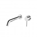 Axus Pin Lever Wall Mount Basin/Bath Mixer 2 plates