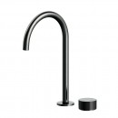Vierra Basin mixer with Extended Height Spout - Brushed Gun Metal PVD