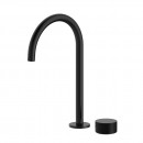 Vierra Basin mixer with Extended Height Spout - Matte Black
