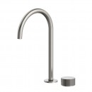 Vierra Basin mixer with Extended Height Spout - Brushed Nickel PVD