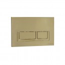 Xoni Flush Button - Brushed Brass