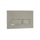 Xoni Flush Button - Brushed Nickel