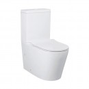 Axus Rimless Dual Inlet Toilet Suite Slim Line Seat