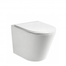 Axus Comfort Height Rimless Wall Faced Pan Wrap Seat