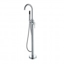 Axus Pin Lever Freestanding Bath Mixer with Handshower