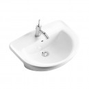 Flag semi-recessed wash basin