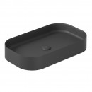 SmartB 640 above counter basin_Matte Black