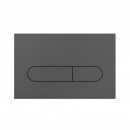 Eneo Flush Button - Brushed Gun Metal