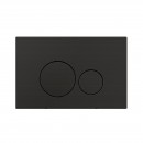 Venn Dual Flush Panel - Brushed Iron