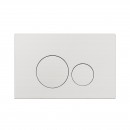 Venn Dual Flush Panel - Brushed Nickel