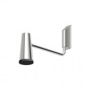 Closer Black Shower With Height Adjust Arm