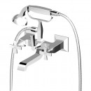 Zucchetti Bellagio Exposed Wall Mount Bath Tap Set