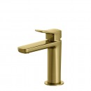 Brim Basin Mixer Brushed Gold