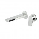 Brim Wall Mount Basin Mixer - 180mm spout