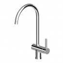 Zucchetti Pan Sink Mixer With High Arch Spout