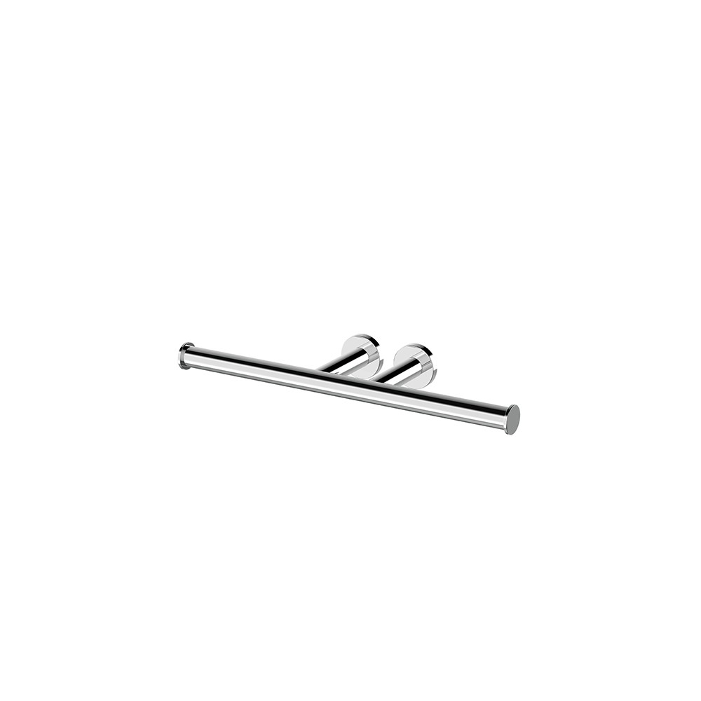 Double toilet shop roll holder