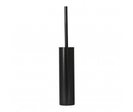 Arcisan Round Toilet Brush Holder - Brushed Iron