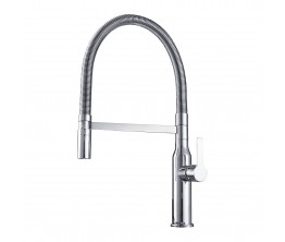 Sink Mixer With Nozzle On Metal Spring