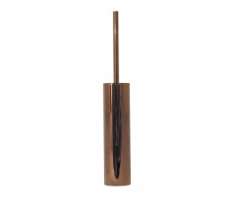 Arcisan Round Toilet Brush Holder - Rose Gold PVD