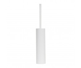 Arcisan Round Toilet Brush Holder - White