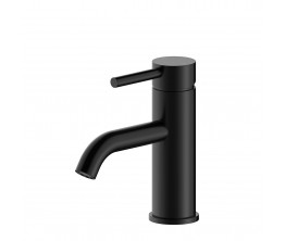 Axus Pin Lever Basin Mixer Matte Black