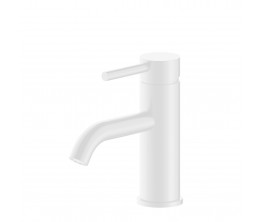 Axus Pin Lever Basin Mixer - White