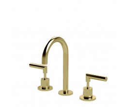 Axus Lever basin set_Brushed Brass