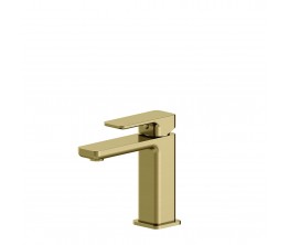 Eneo Basin Mixer Brushed Brass