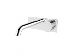 Vierra Wall mixer set with plate - 150mm spout