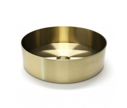 Venn Above Counter Basin - Brushed Brass
