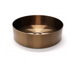 Venn Above Counter Basin - Brushed Copper PVD