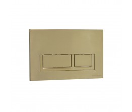 Xoni Flush Button - Brushed Brass