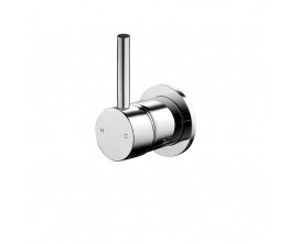 Axus Pin shower or bath mixer - lever up - 60mm cover plate