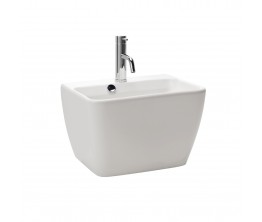 Gala Emma Square Wall Basin Integrated Pedestal