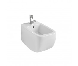 Gala Eos Wall Hung Bidet With Lid 1 Tap Hole