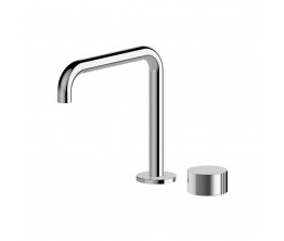 Venn Basin mixer with fixed squareline spout