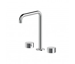 Venn Basin Set with Extended Height Squareline Spout