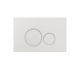 Venn Dual Flush Panel - Brushed Nickel