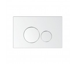 Venn Dual Flush Panel - Chrome