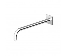 Zucchetti wall mounted shower arm - square cover plate