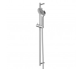 Complete slide rail with ABS 3-jet handshower