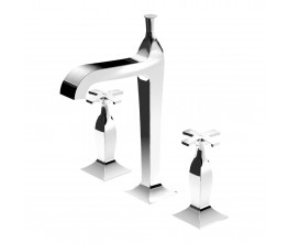 Zucchetti Bellagio Basin Tap Set High Spout