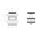 Arcisan removable bath pop-up waste with overflow_Tech