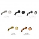Vierra Wall mixer set - 150mm spout_finishes